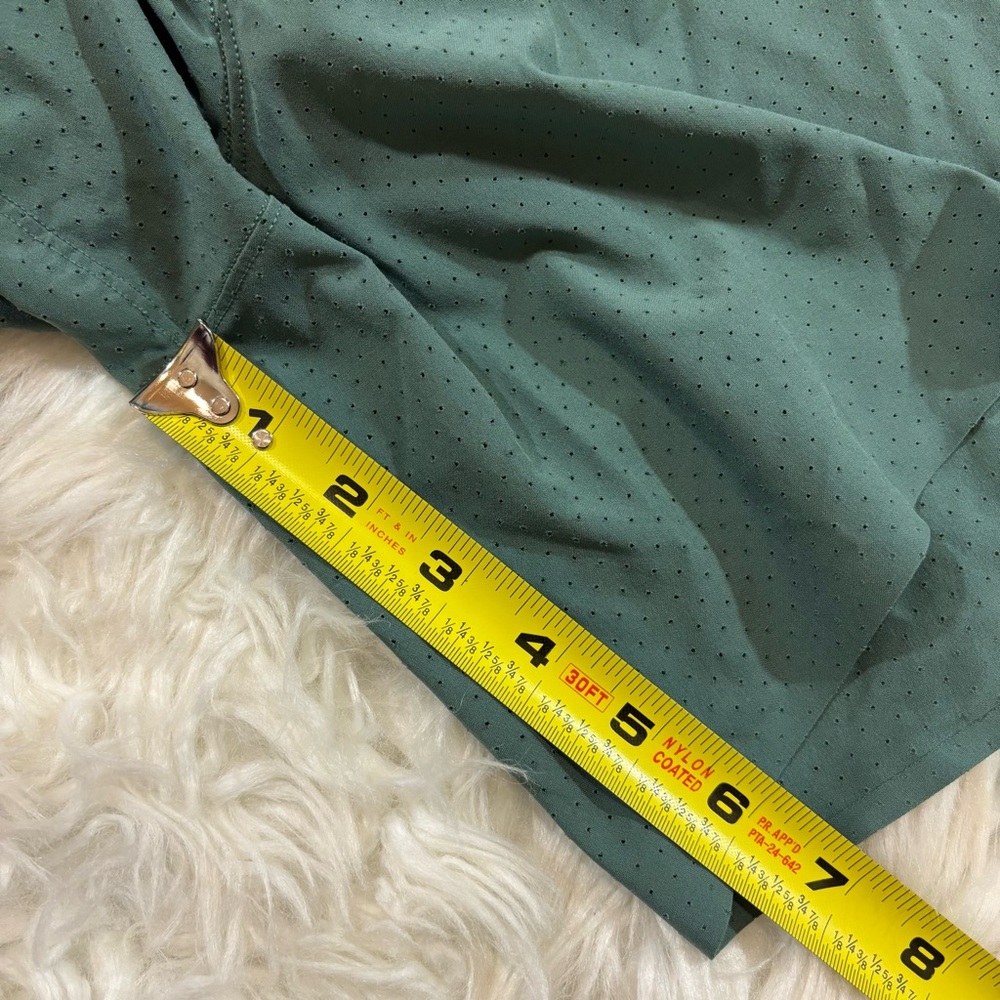 Lululemon Fast and Free Lined Short 6" Men’s XL Sage Green - Picture 12 of 16